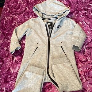 Nike Gray Kids Bodysuit